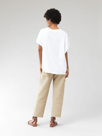 OK PORTE_Pantalon boyfriend - Foggy Khaki