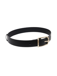 OK PORTE_Ceinture moyenne Joe en cuir - Black