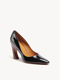 OK PORTE_Escarpins Oli 95 en cuir - Black