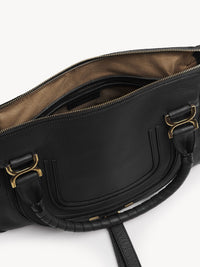 OK PORTE_Sac double porté Marcie en cuir - Black