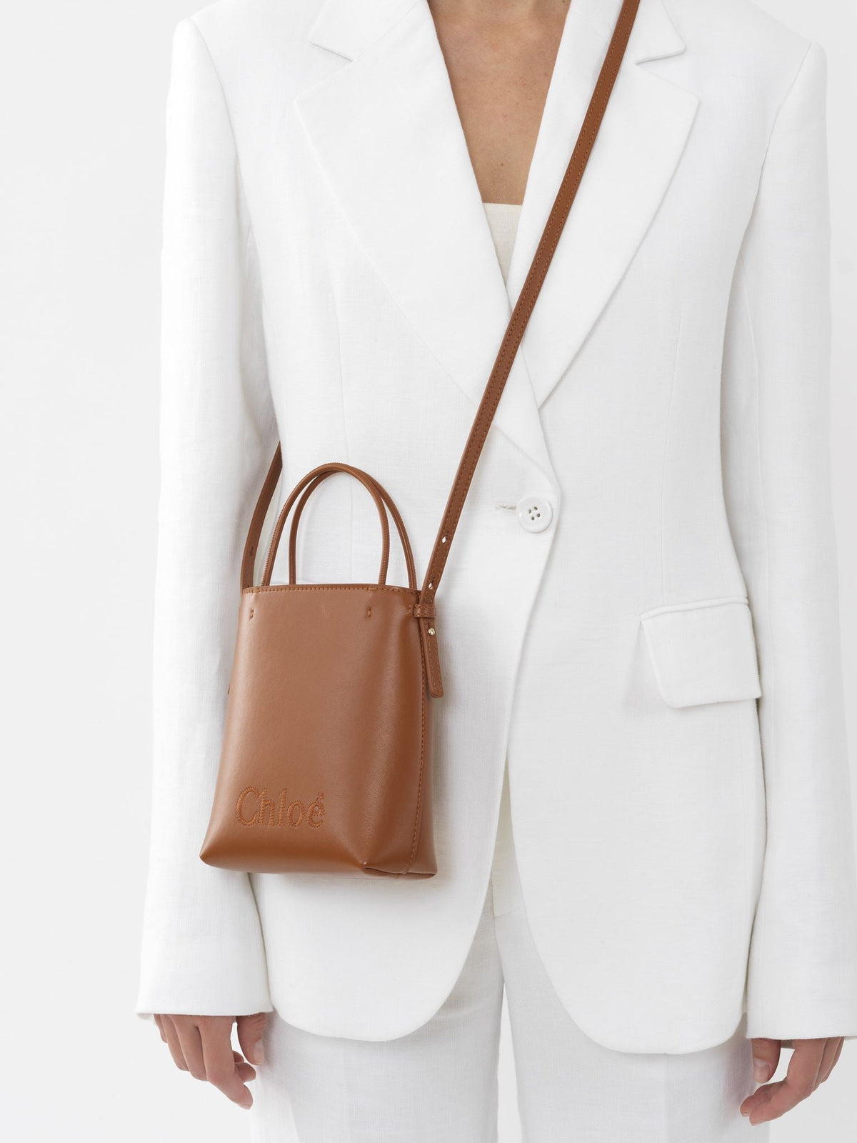 NO PORTE_Caramel MICRO TOTE - Caramel
