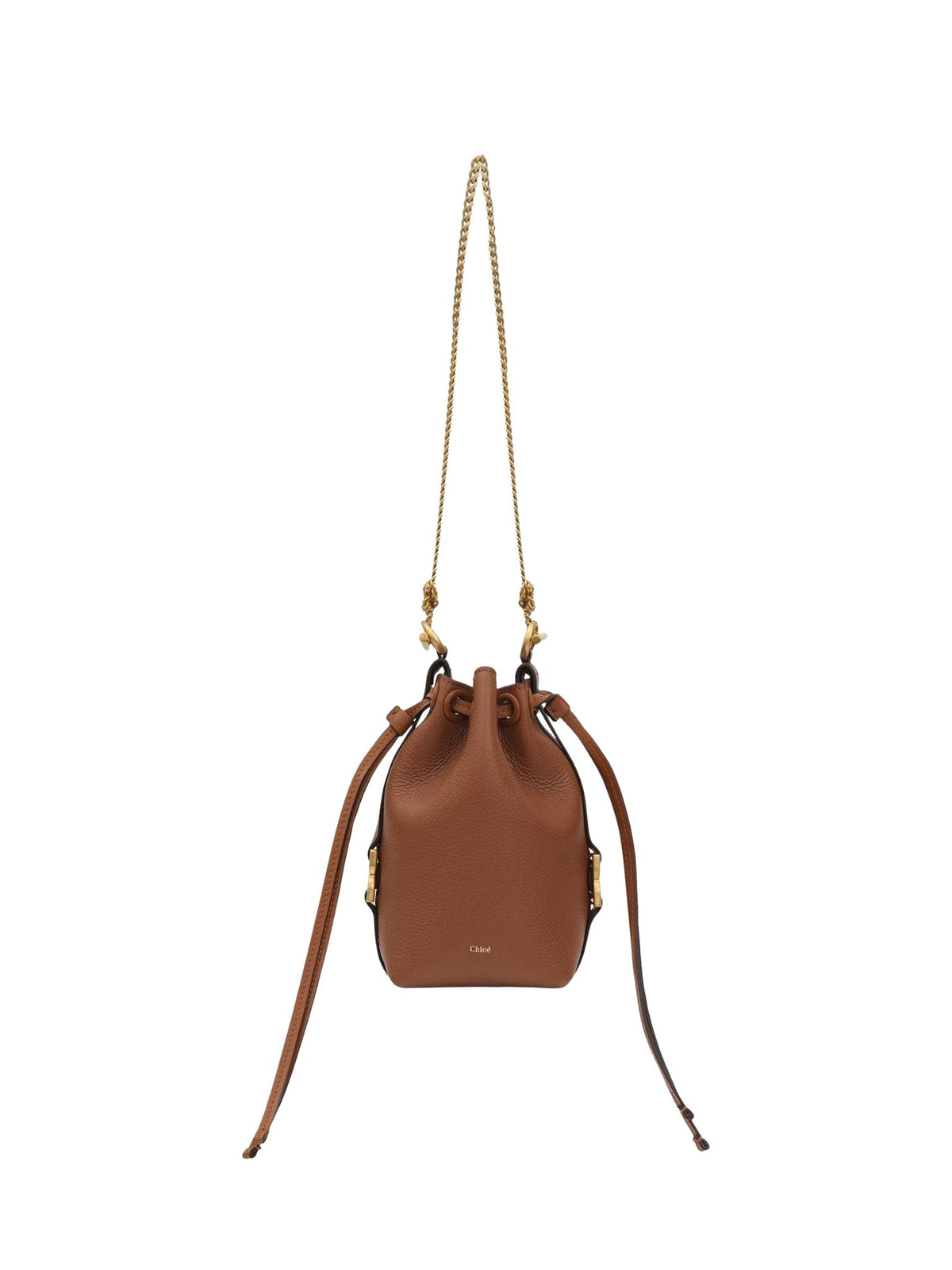 OK PORTE_Micro sac porté épaule Marcie en cuir - Tan