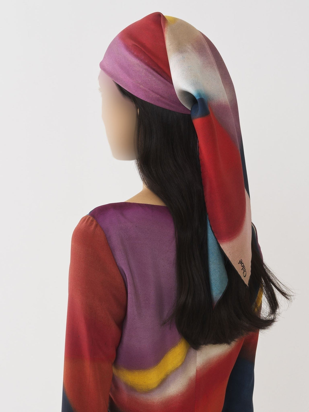 NO PORTE_Multicolor CARRE SCARF - Multicolor