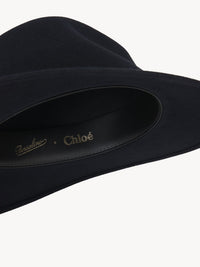 OK PORTE_Chapeau panama Steph Chloé x Borsalino - Deep Navy