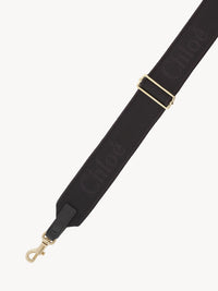 OK PORTE_Bandoulière réglable en toile - Black