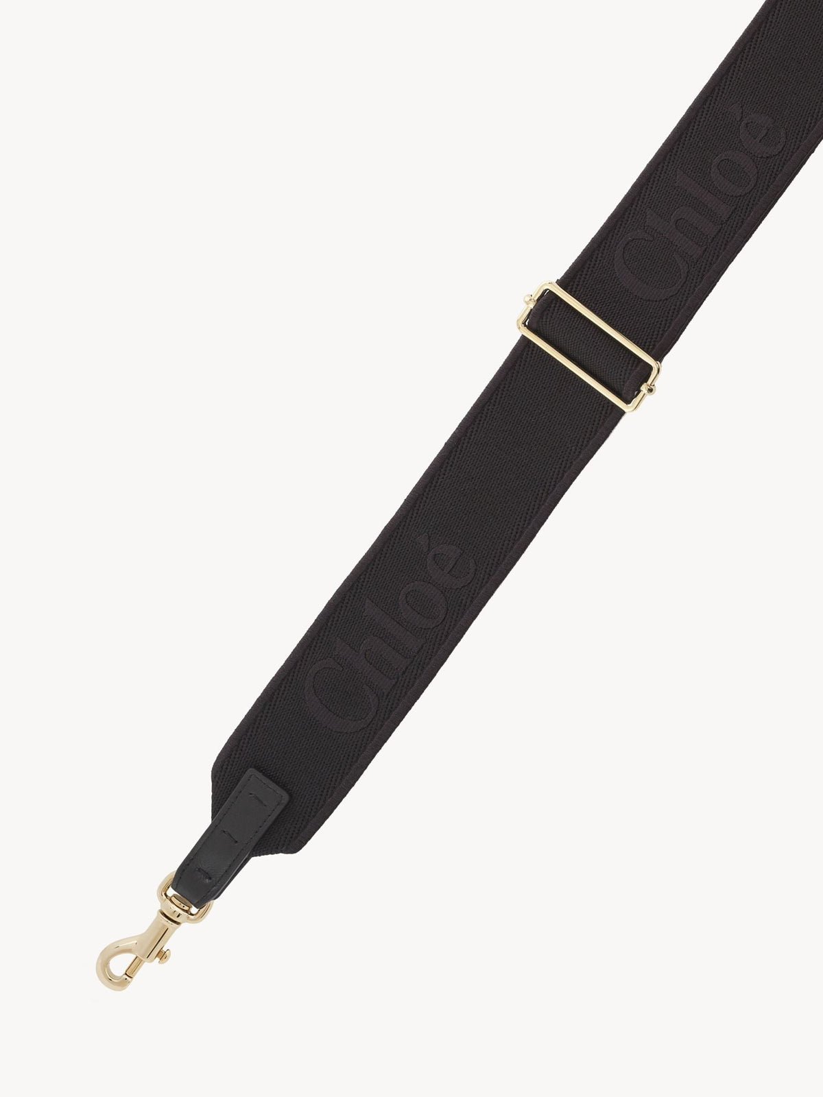 OK PORTE_Bandoulière réglable en toile - Black