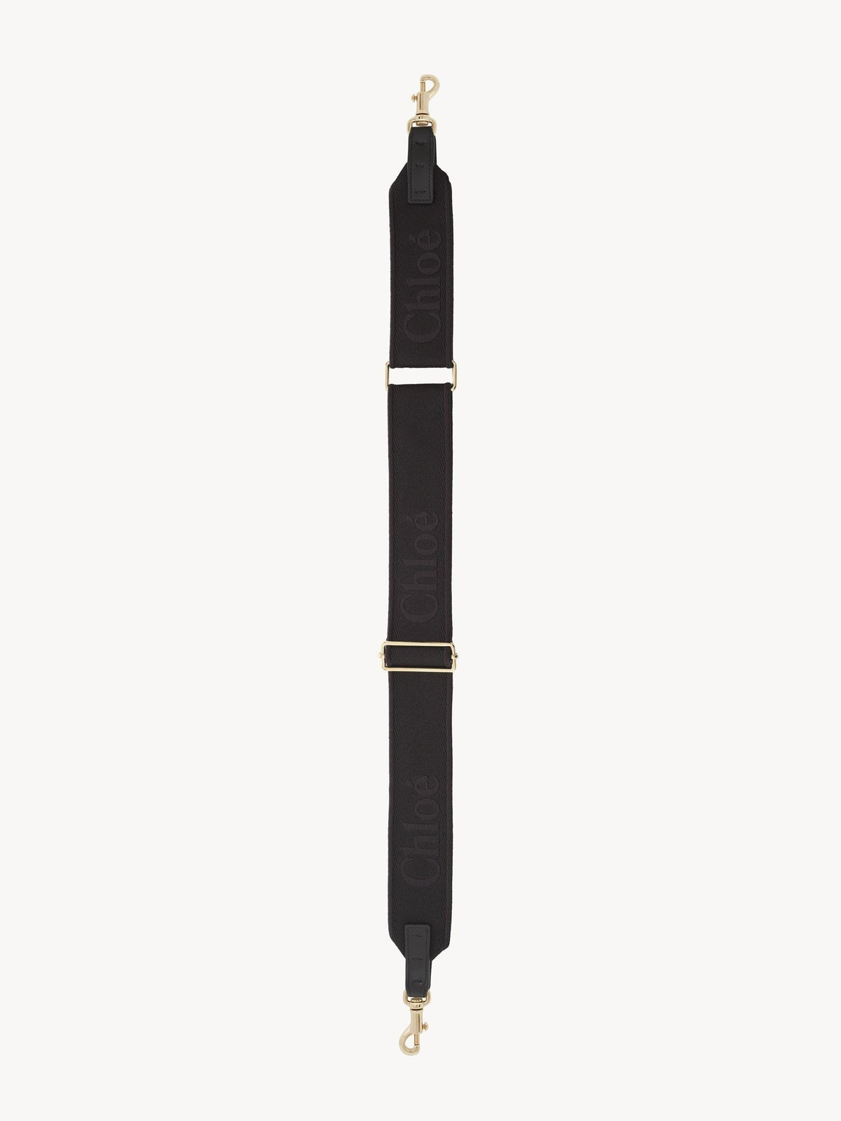 OK PORTE_Bandoulière réglable en toile - Black