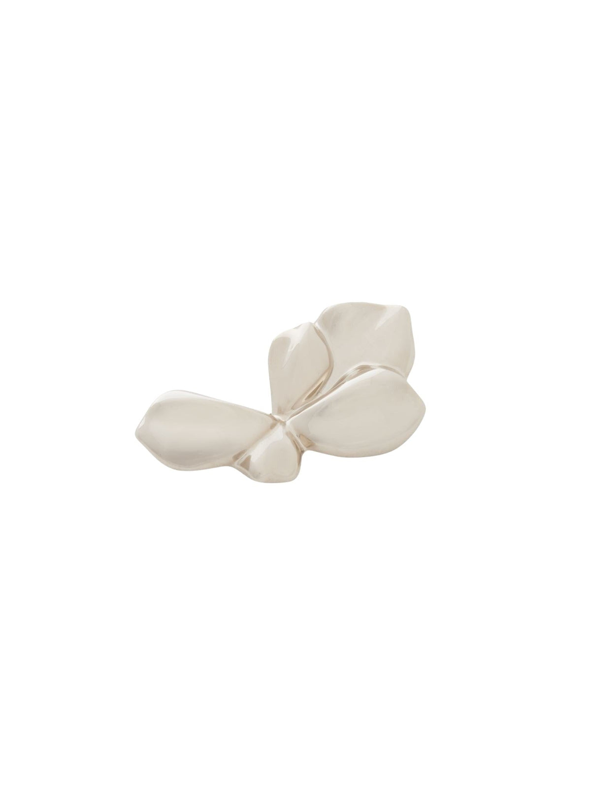OK PORTE_Broche fleur artistique en laiton - Gold Color