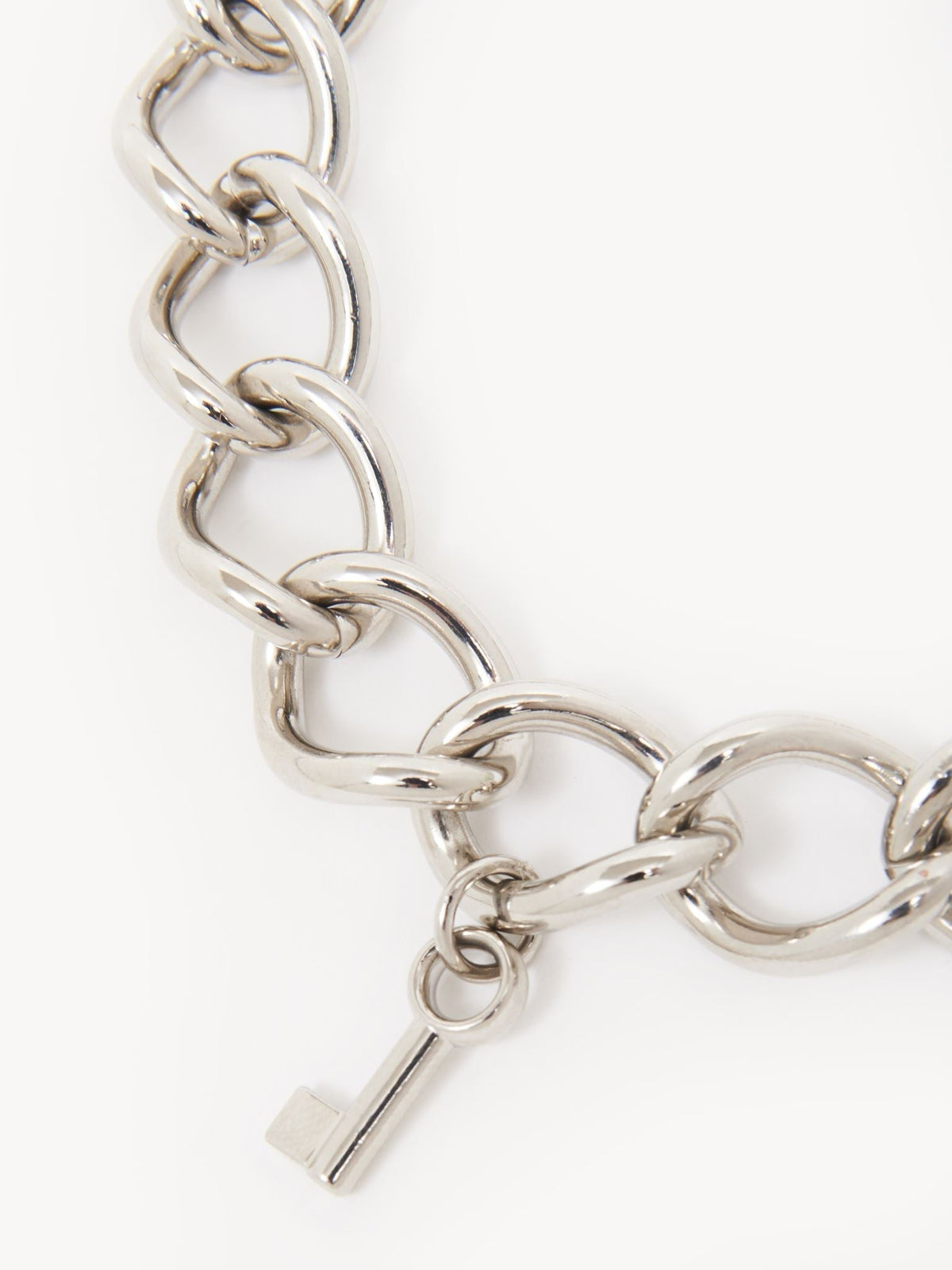 OK PORTE_Collier Nikkie en laiton - Palladium