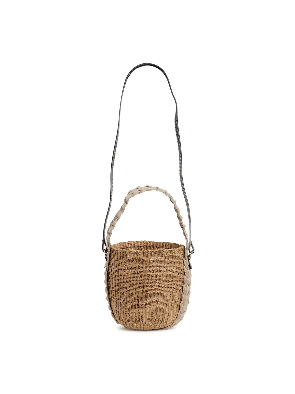 NO PORTE_Sac panier Woody - Pastel Grey