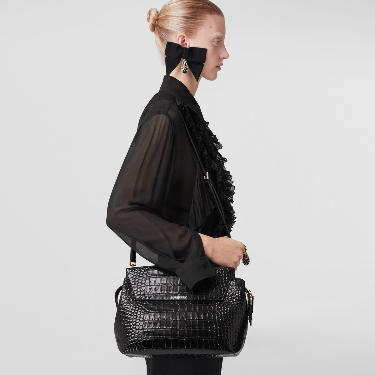 W TOTE BAG NOIR