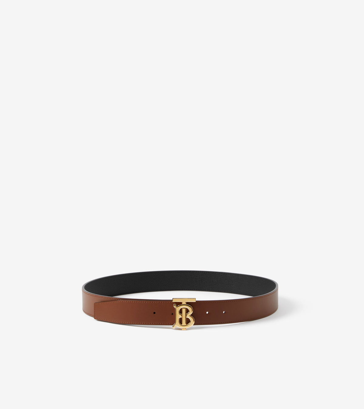 M BELT Noir/Fauve/Or clair