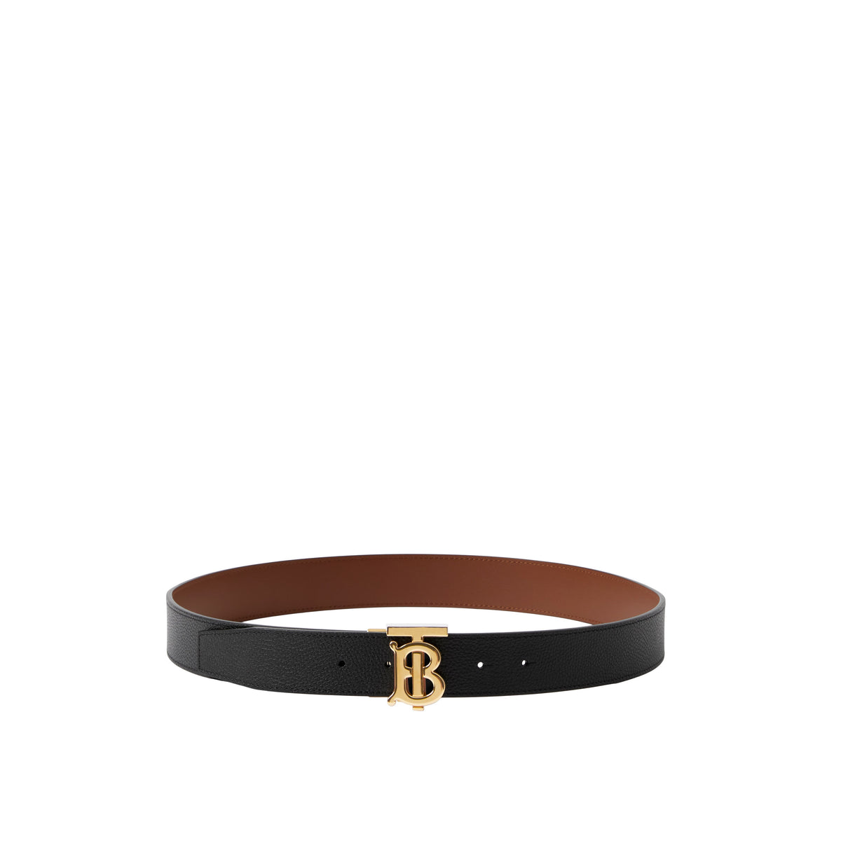 M BELT Noir/Fauve/Or clair