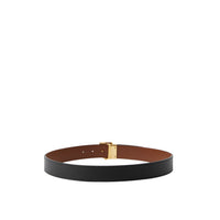 M BELT Noir/Fauve/Or clair