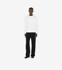 M JWEAR L/S CRW BLANC