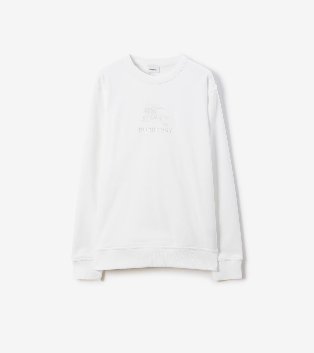 M JWEAR L/S CRW BLANC