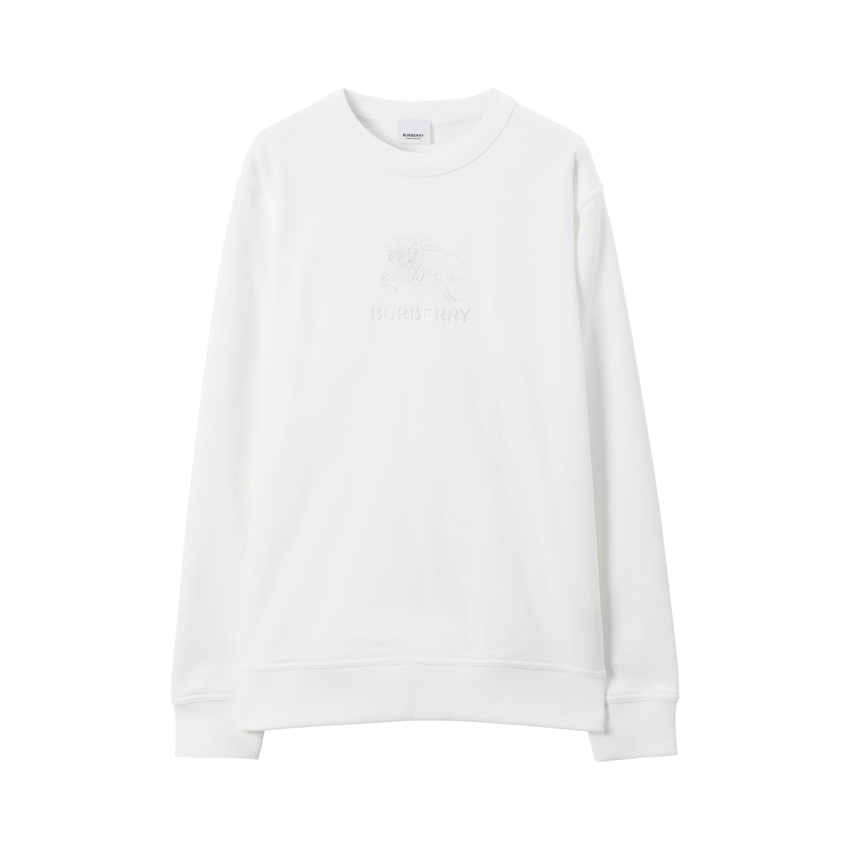 M JWEAR L/S CRW BLANC