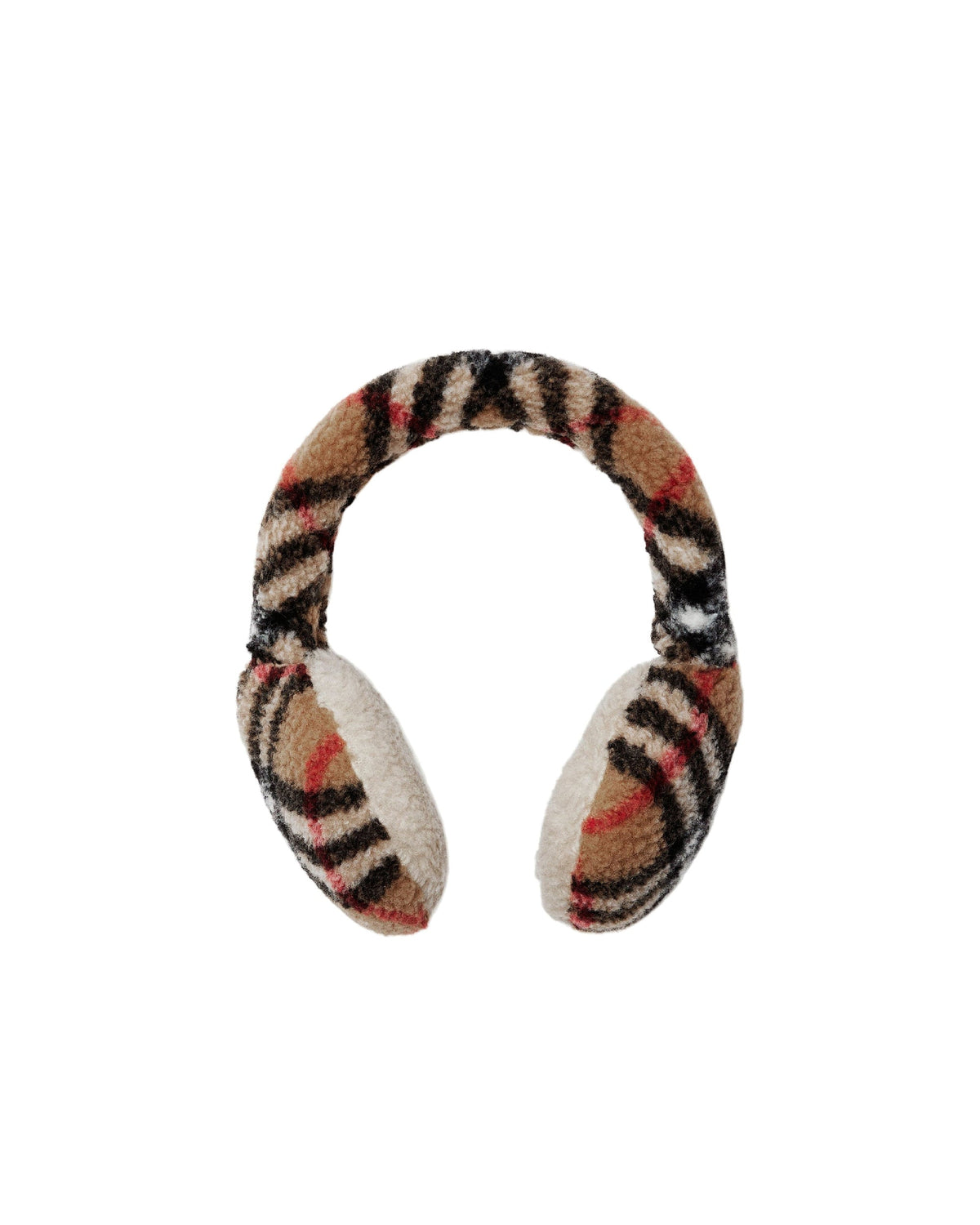 CHW EARMUFFS ARCHIVES BEIGE CHK