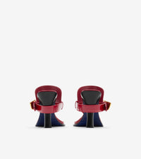 W HEELED SANDAL Écarlate