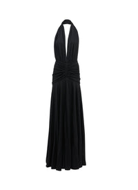 Flowing goddess dress - Black Alaïa