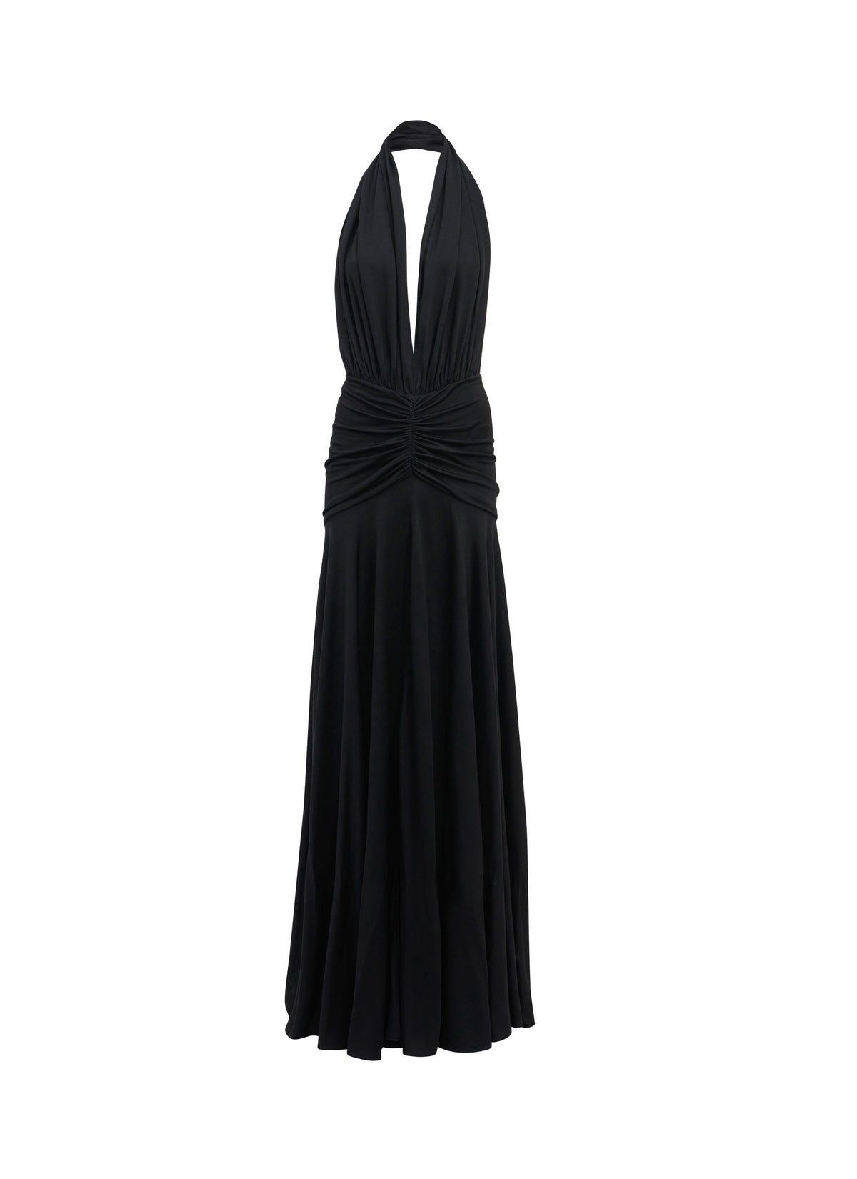 Flowing goddess dress - Black Alaïa