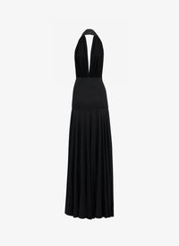 Flowing goddess dress - Black Alaïa