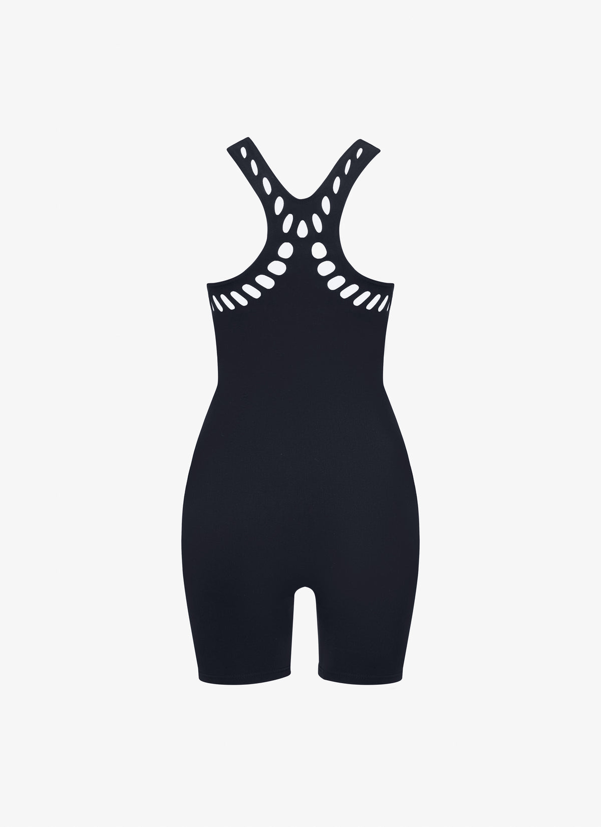 Seamless knitted swimming costume - Midnight