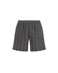 M CASUAL SHORTS ARGENT/NOIR