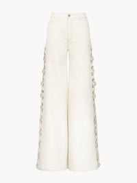 OK PORTE_Iconic Milk TROUSERS - Iconic Milk