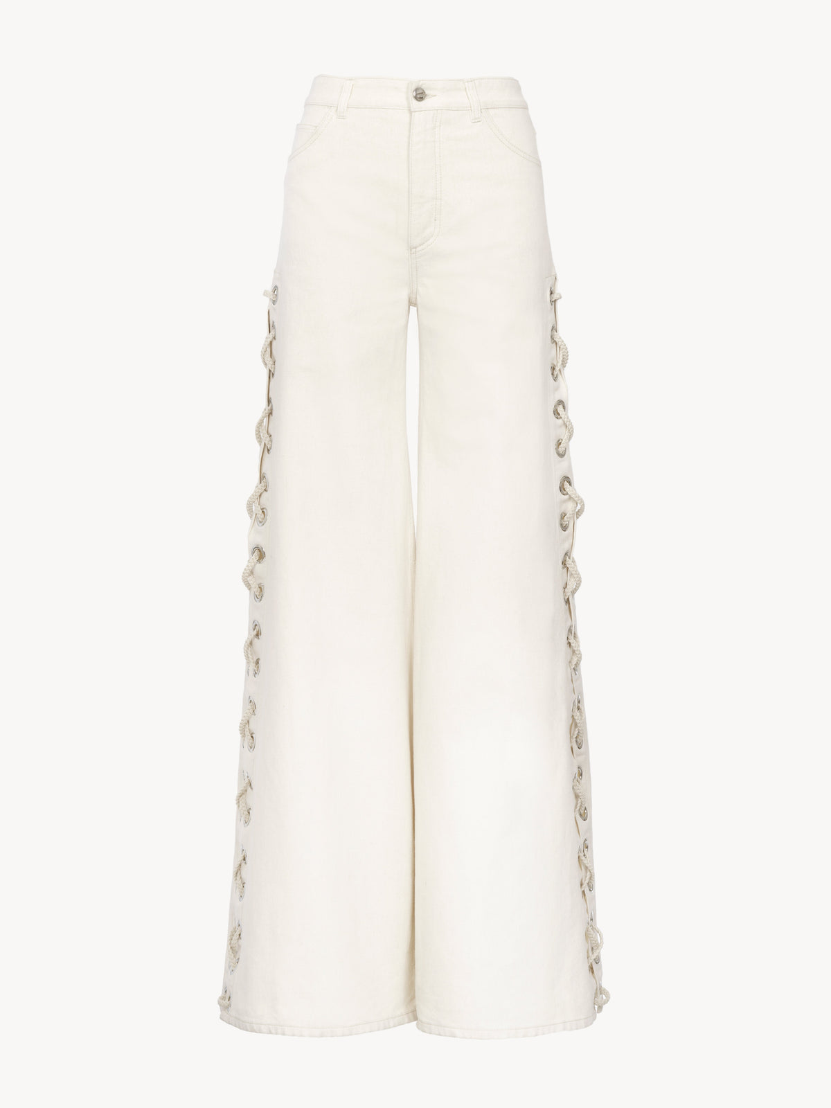 OK PORTE_Iconic Milk TROUSERS - Iconic Milk