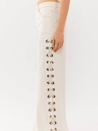 OK PORTE_Iconic Milk TROUSERS - Iconic Milk