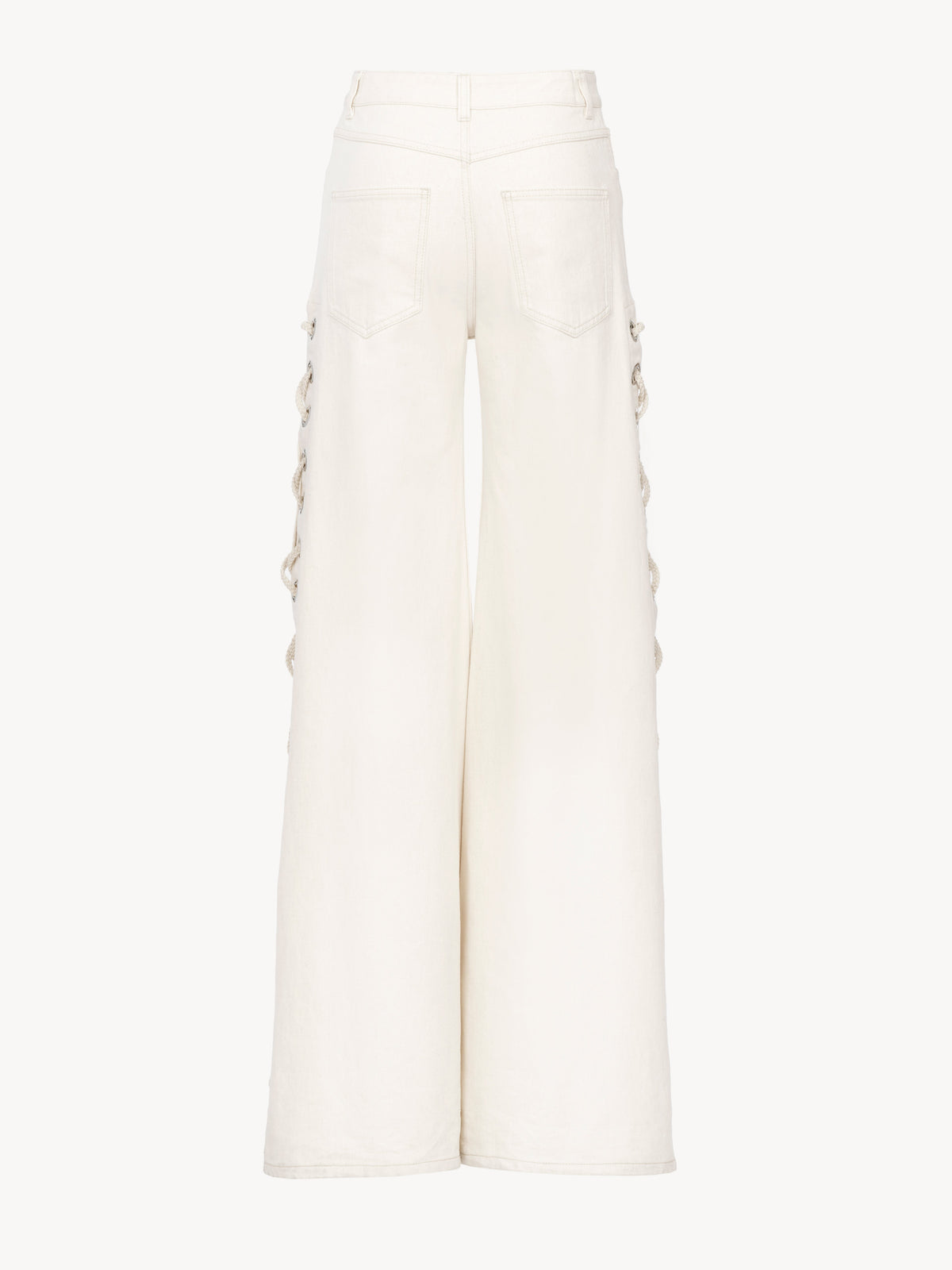 OK PORTE_Iconic Milk TROUSERS - Iconic Milk