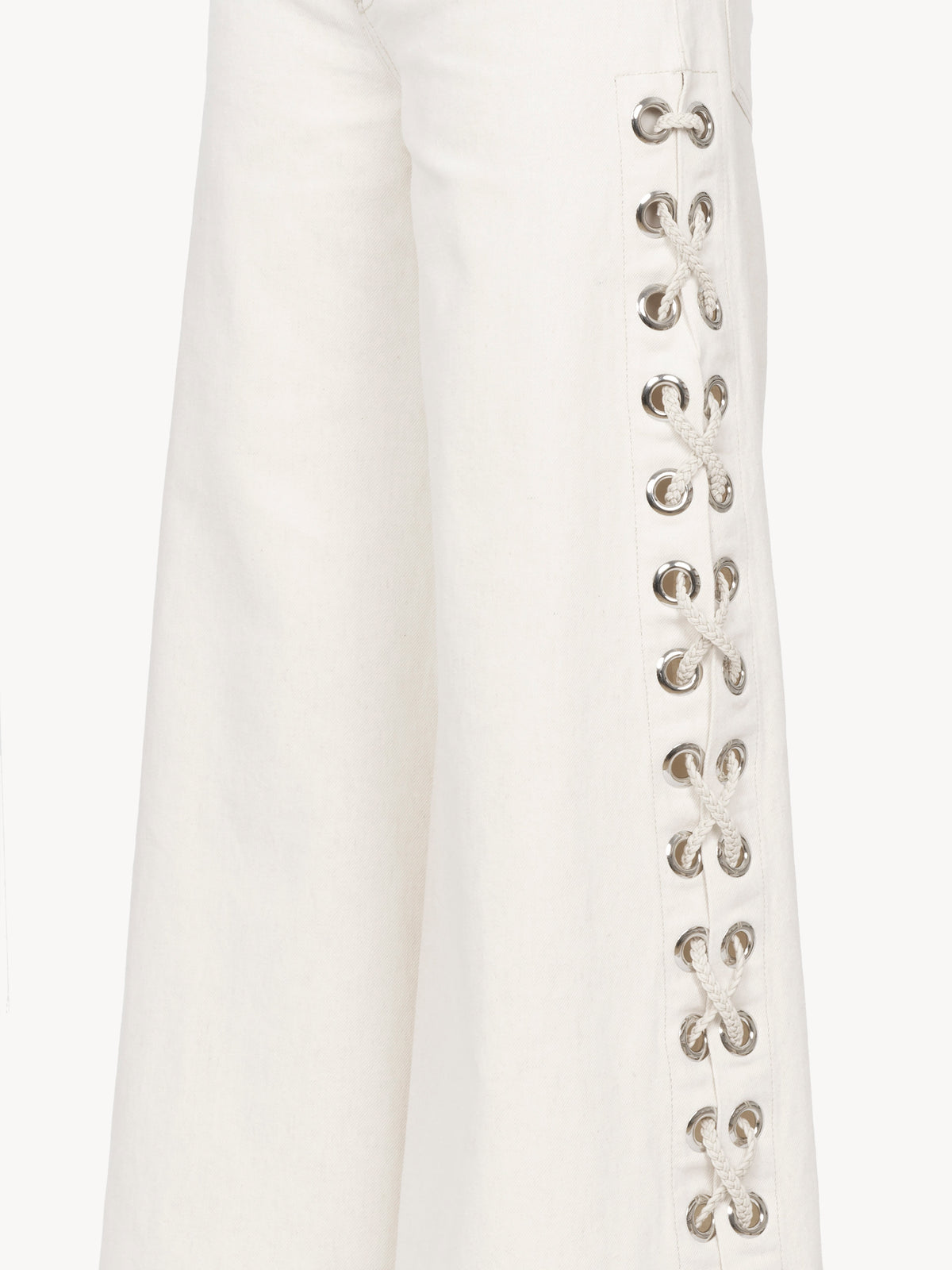 OK PORTE_Iconic Milk TROUSERS - Iconic Milk