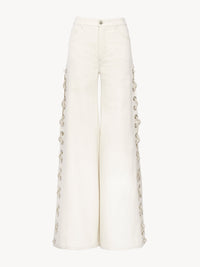 OK PORTE_Iconic Milk TROUSERS - Iconic Milk