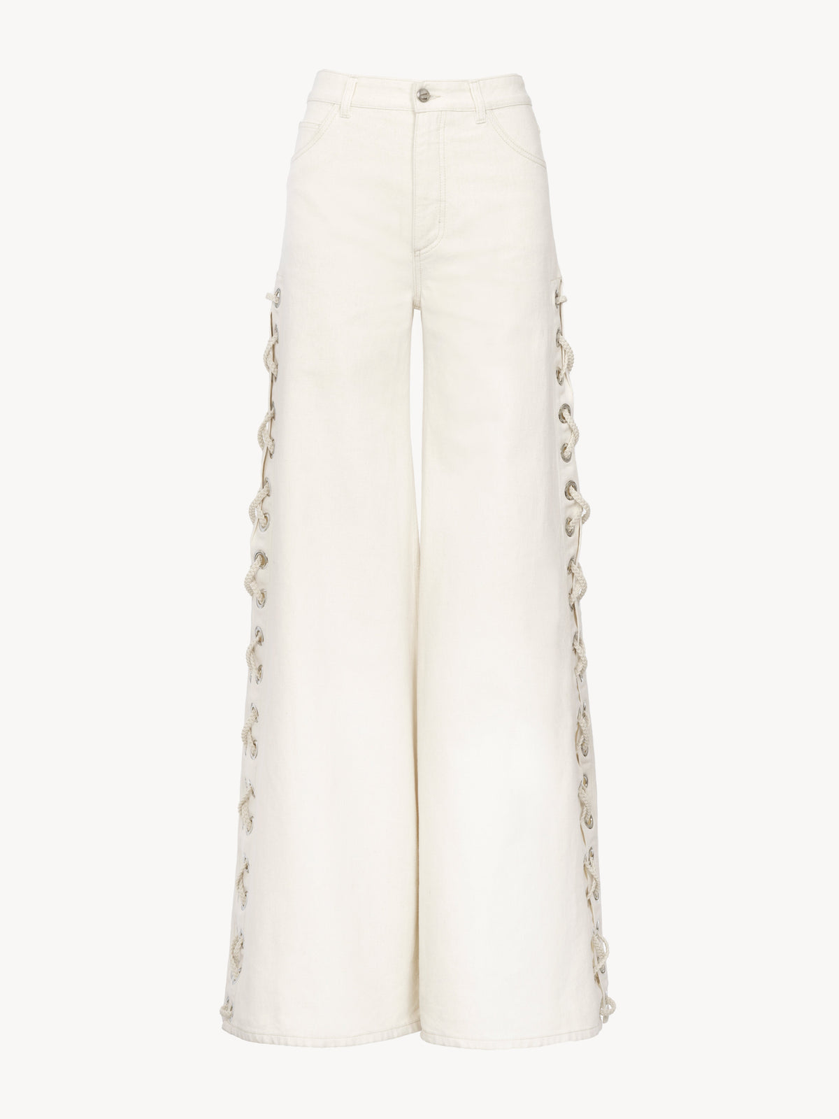 OK PORTE_Iconic Milk TROUSERS - Iconic Milk