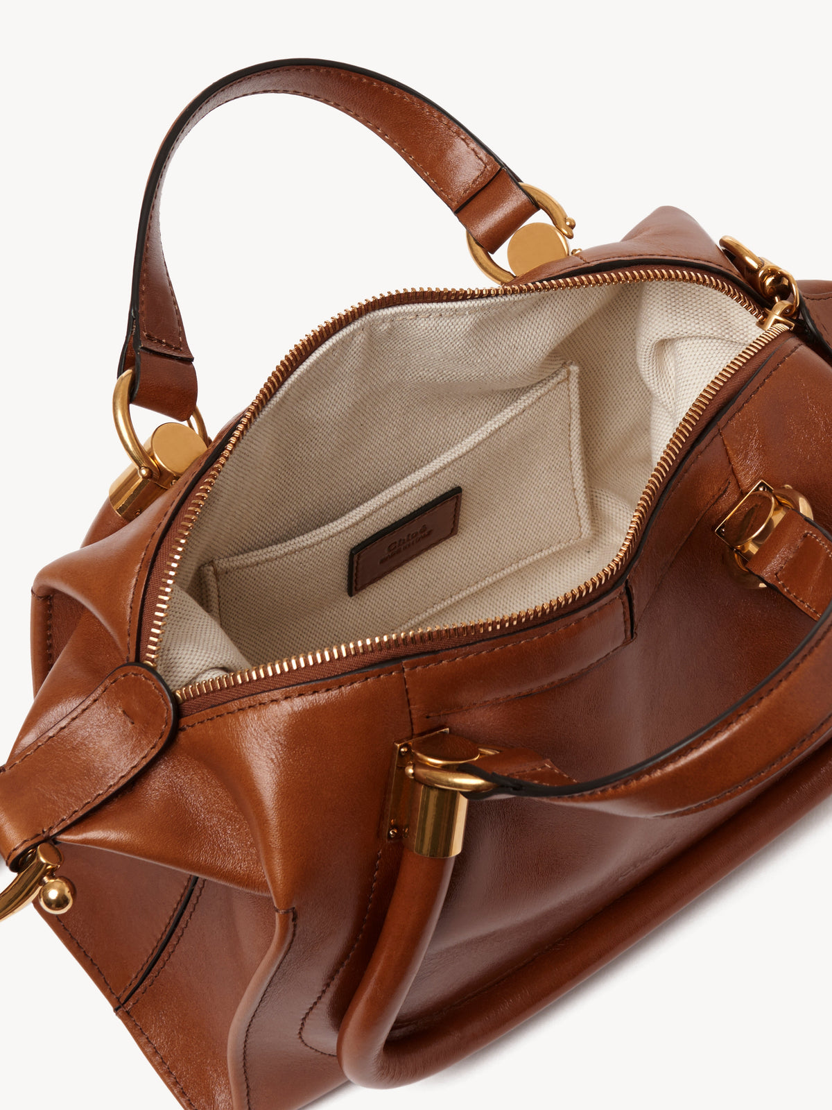 OK PORTE_Petit sac à main Paraty 24 en cuir - Clay Brown