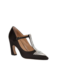 NO PORTE_Escarpins Oli 95 en cuir - Black