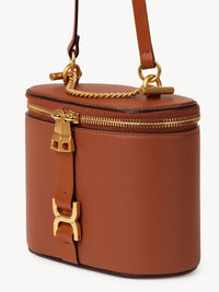 OK PORTE_Mini sac porté épaule Marcie en cuir - Tan