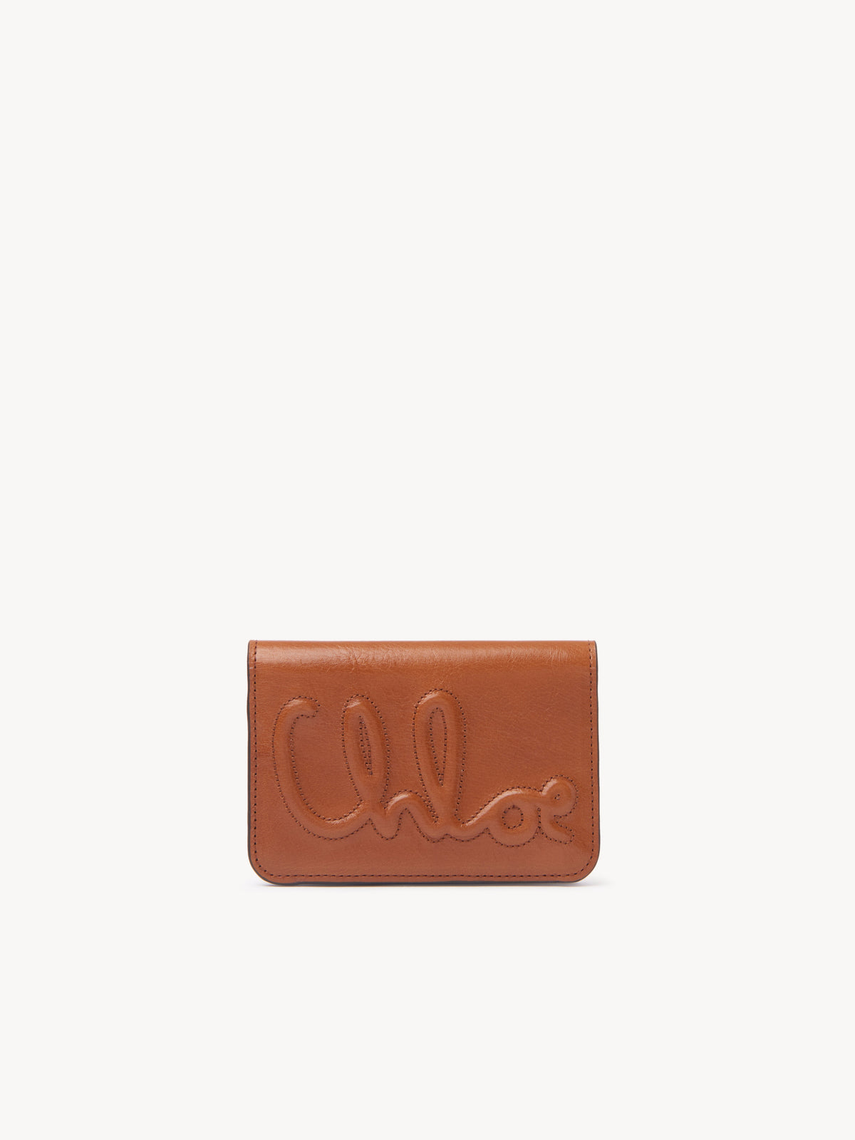 NO PORTE_Clay Brown COMPACT WALLETS - Clay Brown