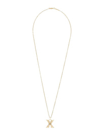 OK PORTE_Collier Alphabet en laiton - Gold Color