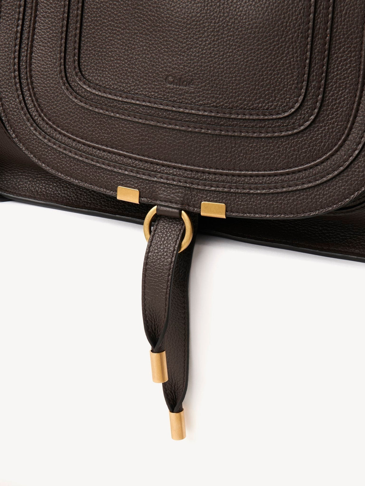 NO PORTE_Sac double porté Marcie en cuir - Bold Brown
