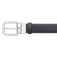 Ceinture réversible de 30 mm en cuir noir/marron