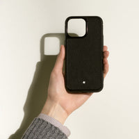 Étui Rigide pour iPhone 16 Pro Max en Cuir Sartorial