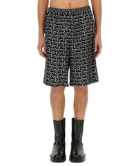 M CASUAL SHORTS ARGENT/NOIR