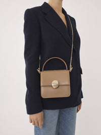 OK PORTE_Petit sac à main Penelope en cuir - Tawny Orange