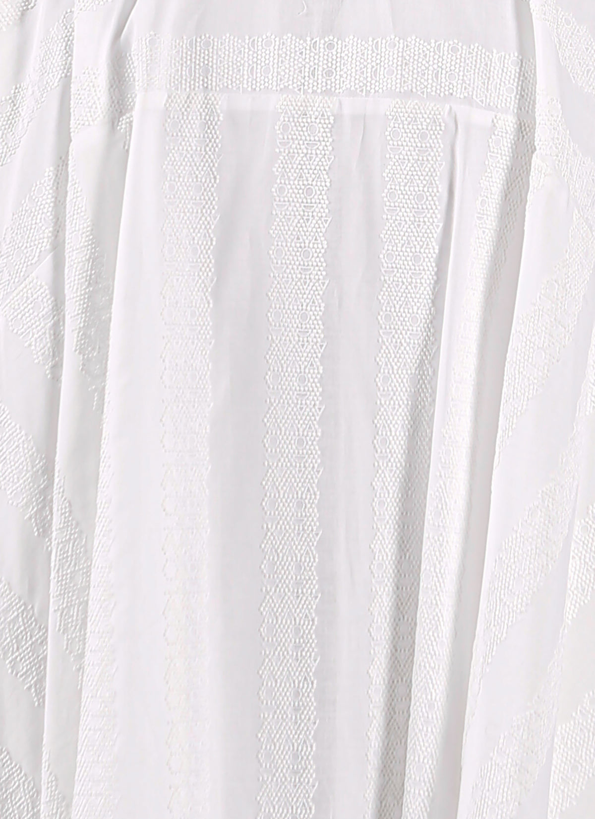 Jupe "Art Déco" - Blanc