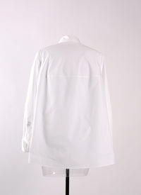 Japanese poplin shirt - White